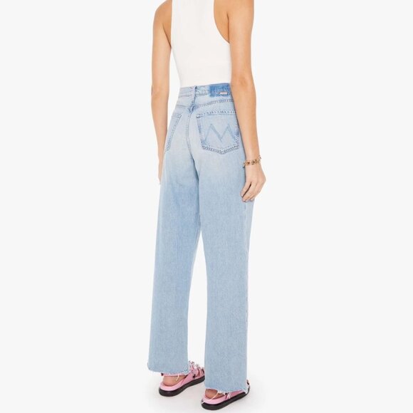 Mother Superior High Waisted Spinner Zip Chew We Bounced Jeans - Picture 4 of 11